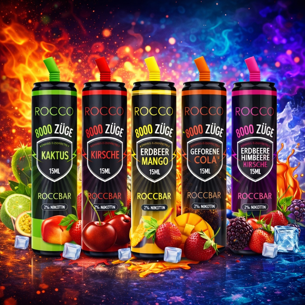 ROCCO 8000 PUFFS – JustDoVaping