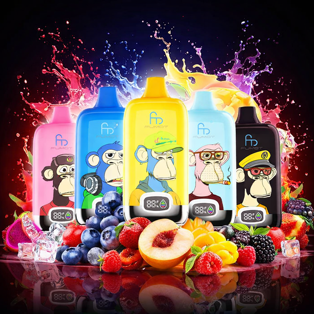 FUMOT DIGITAL BOX 12000 PUFFS  JustDoVaping