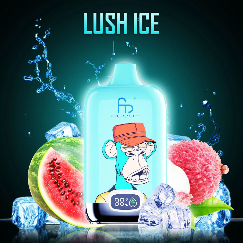 Fumot 12k Lush Ice Fumot Digital Box 12000 Puffs Lush Ice JustDoVaping Fumot Randm Digital Box Fumot 12k Lush Ice Fumot Digital Box 12000 Puffs Lush Ice JustDoVaping Fumot Randm Digital Box