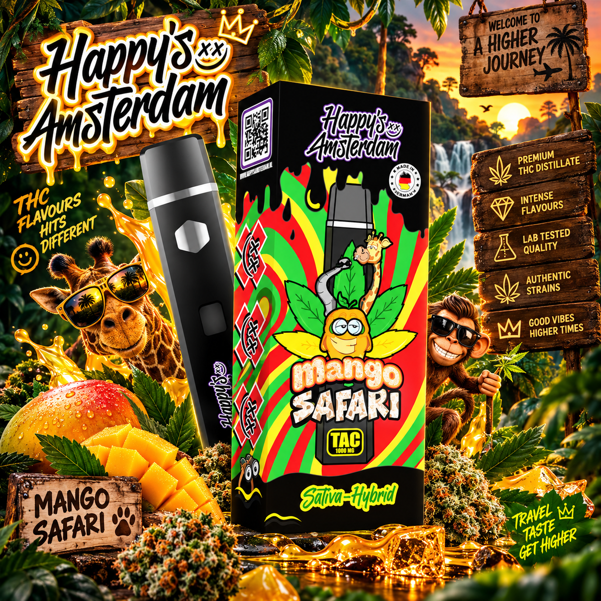 HAPPY'S AMSTERDAM - Mango Safari