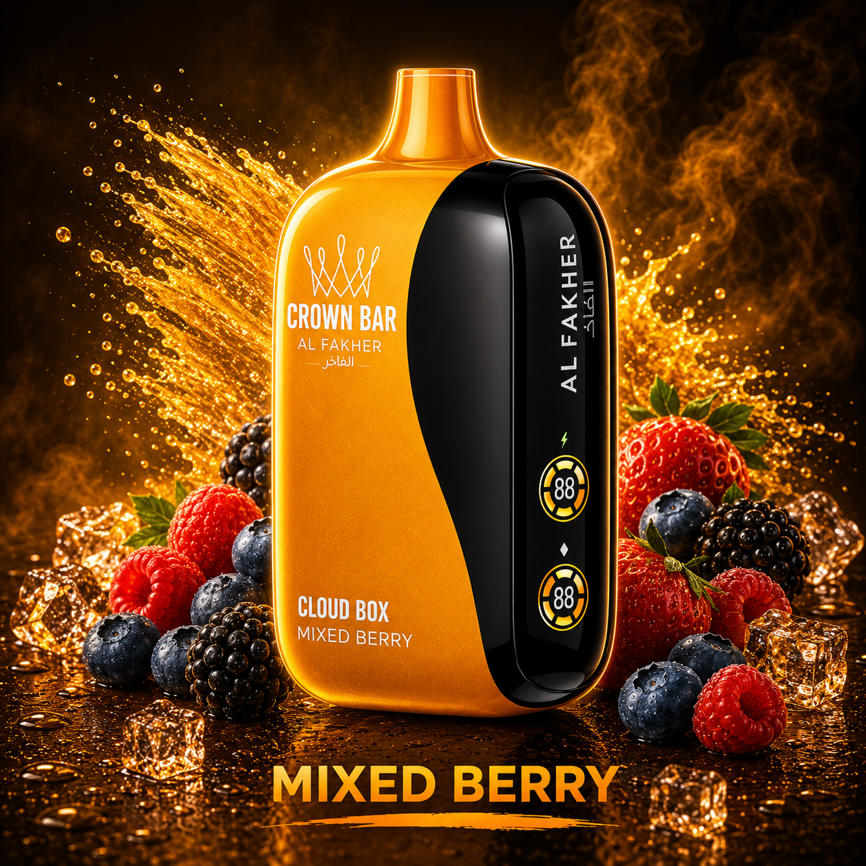 Al Fakher Vape Cloud Box 12000 Puffs - Mixed Berry