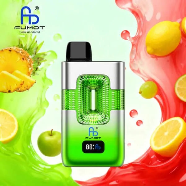 FUMOT ECO 2IN1 50000 PUFFS - Cola Lemon & Pineapple Lemon Green Apple