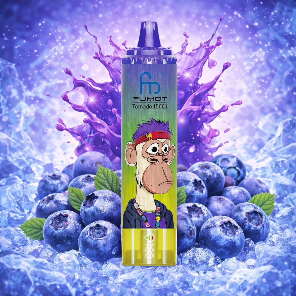 Fumot Randm Tornado 15000 Puffs Huckleberry
