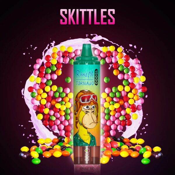 Fumot Randm Tornado 15000 Puffs Skittles JustDoVaping Fumot Randm Tornado 15000 Puffs Skittles JustDoVaping