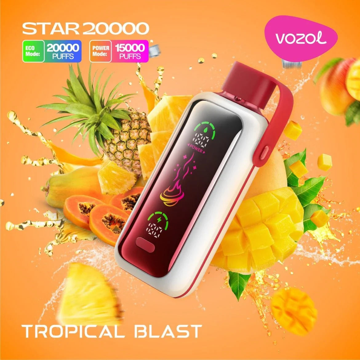 VOZOL STAR 20000 PUFFS - Tropical Blast
