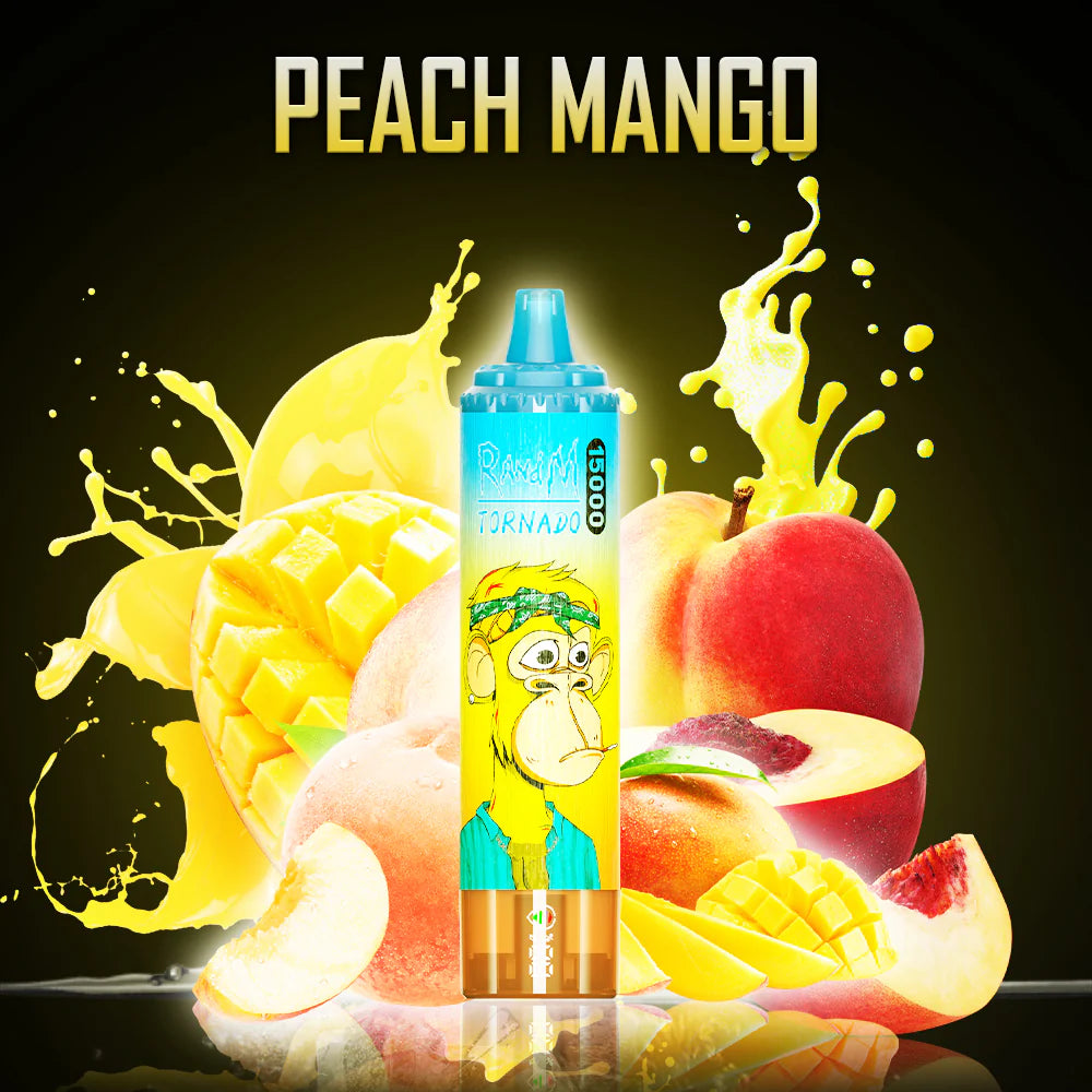 Fumot Randm Tornado 15000 Puffs Peach Mango