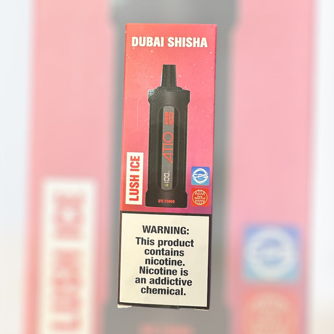 NEW - DUBAI SHISHA 15000 PUFFS