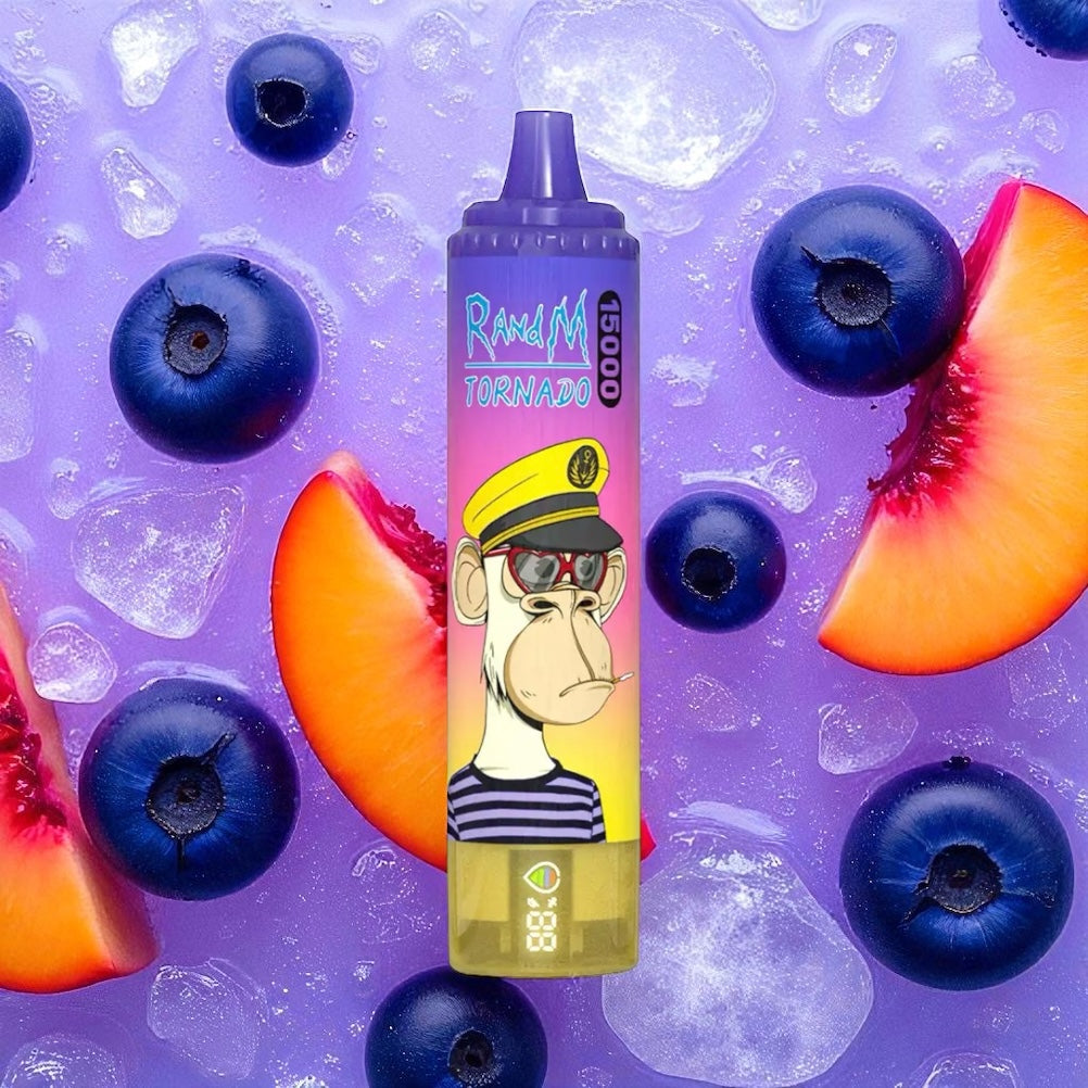 oxva xlim go graffiti blue RandM Tornado 15000 Blueberry on Ice für 15,99 €