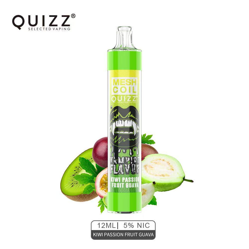QUIZZ Kiwi Passion Fruit Guava (4000 Puffs)