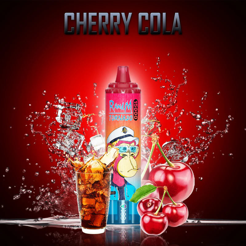 Fumot Randm Tornado 15000 Puffs Cherry Cola JustDoVaping Fumot Randm Tornado 15000 Puffs Cherry Cola JustDoVaping