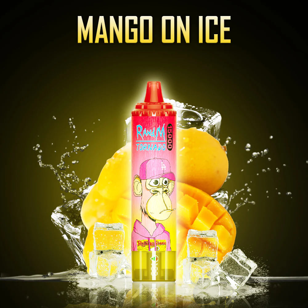 Fumot Randm Tornado 15000 Puffs Mango On Ice JustDoVaping Fumot Randm Tornado 15000 Puffs Mango On Ice JustDoVaping