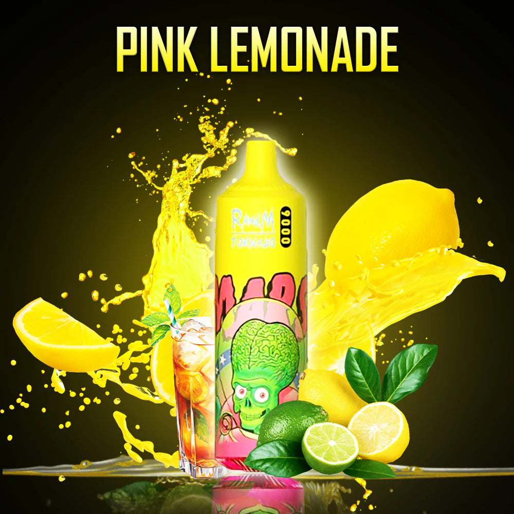 RANDM TORNADO 9000 PUFFS - Pink Lemonade JustDoVaping RANDM TORNADO 9000 PUFFS - Pink Lemonade JustDoVaping