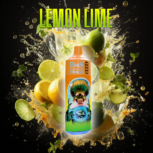 RANDM TORNADO 9000 PUFFS - Lemon Lime