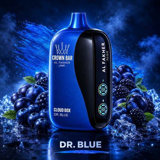 Al Fakher Vape Cloud Box 12000 Puffs - Dr Blue