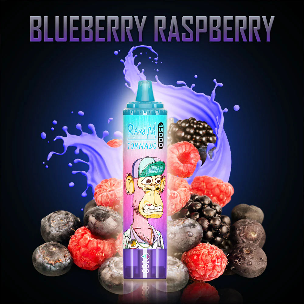 Fumot Randm Tornado 15000 Puffs Blueberry Raspberry