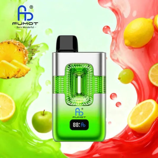 FUMOT ECO 2IN1 50000 PUFFS - Cola Lemon & Pineapple Lemon Green Apple