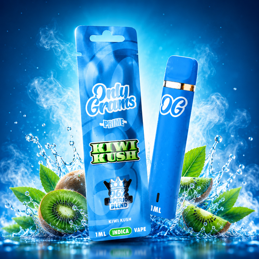ONLYGRAMS SUPERIOR VAPE 96% 1ML - Kiwi Kush