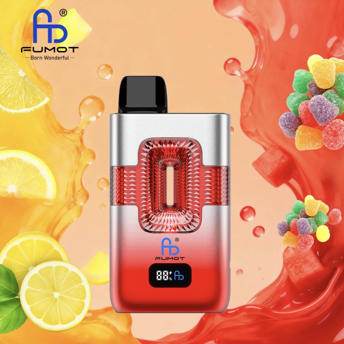 FUMOT ECO 2IN1 50000 PUFFS - Pink Lemonade & Sour Candy