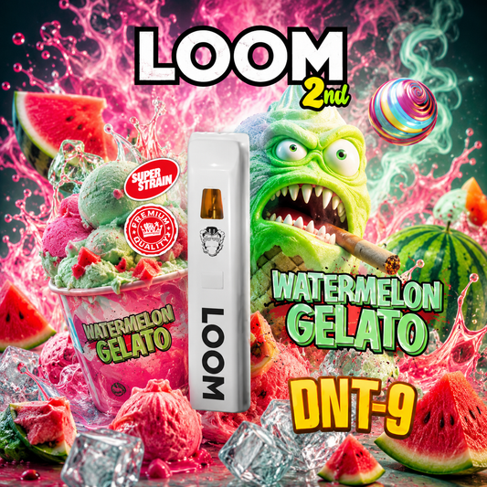 LOOM Watermelon Gelato DNT-9 2 ml Vape