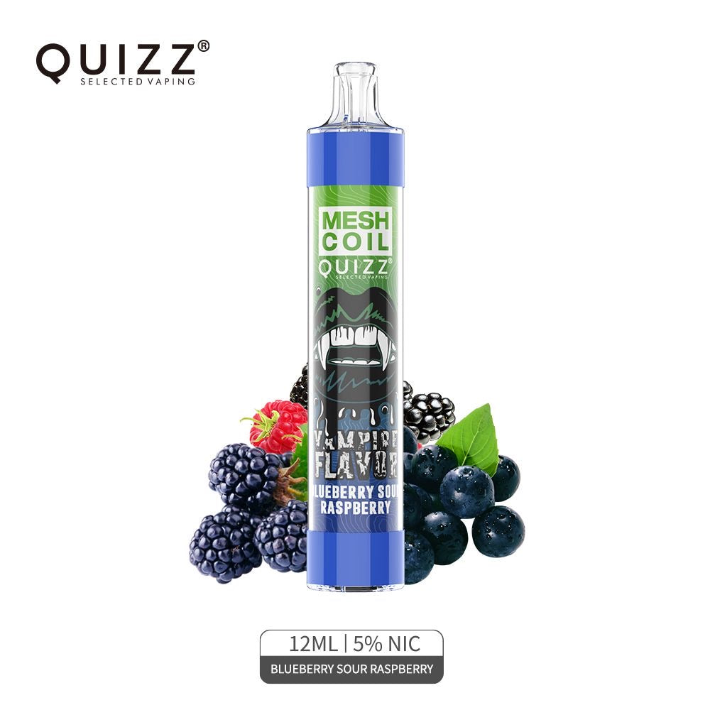 QUIZZ Blueberry Sour Raspberry (4000 Puffs)