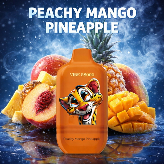 FUMOT VIBE 28000 PUFFS - Peach Mango Pineapple