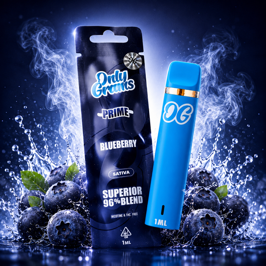 ONLYGRAMS SUPERIOR VAPE 96% 1ML - Blueberry