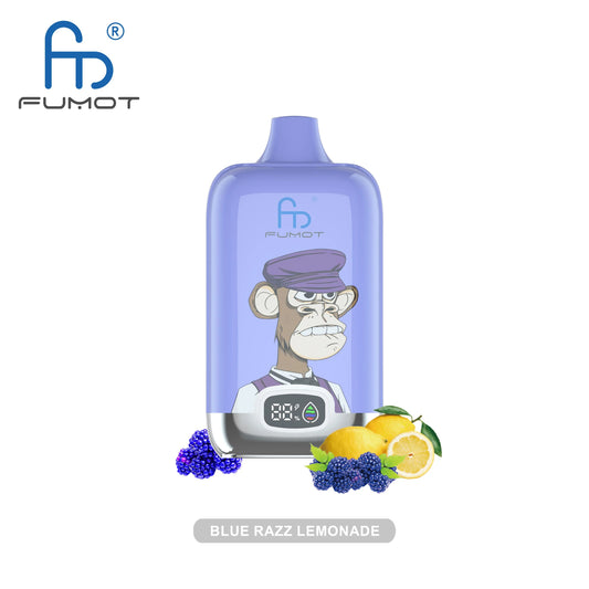 Fumot Digital Box 12000 Puffs Blue Razz Lemonade