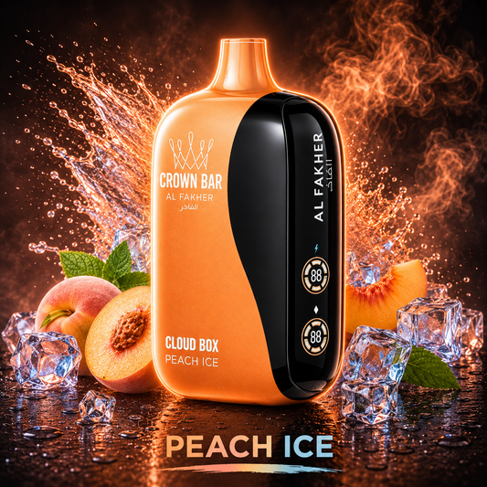 Al Fakher Vape Cloud Box 12000 Puffs - Peach Ice