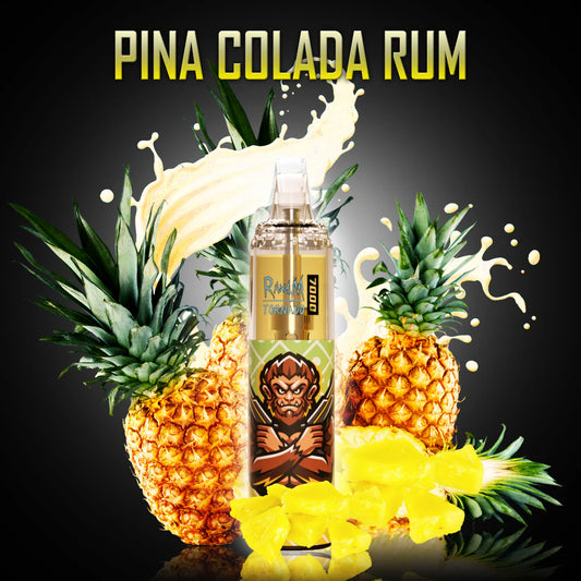 RandM Tornado - Pina Colada Rum (7000 Puffs)