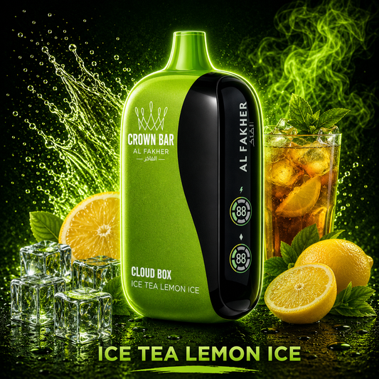 Al Fakher Vape Cloud Box 12000 Puffs - Ice Tea Lemon Ice