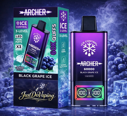ARCHER 60000 Puffs - Black Grape Ice