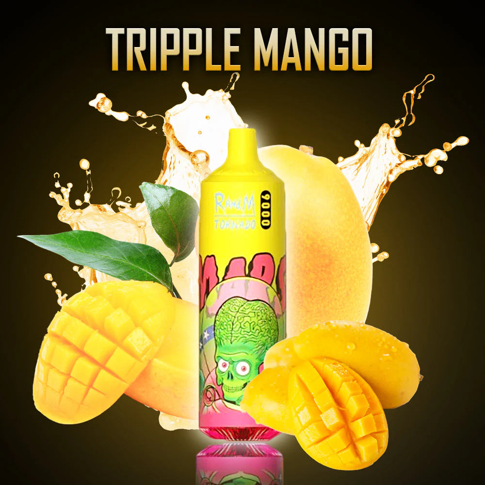 RANDM TORNADO 9000 PUFFS - Tripple Mango