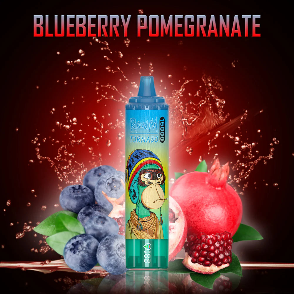 Fumot Randm Tornado 15000 Puffs Blueberry Pomegranate – JustDoVaping