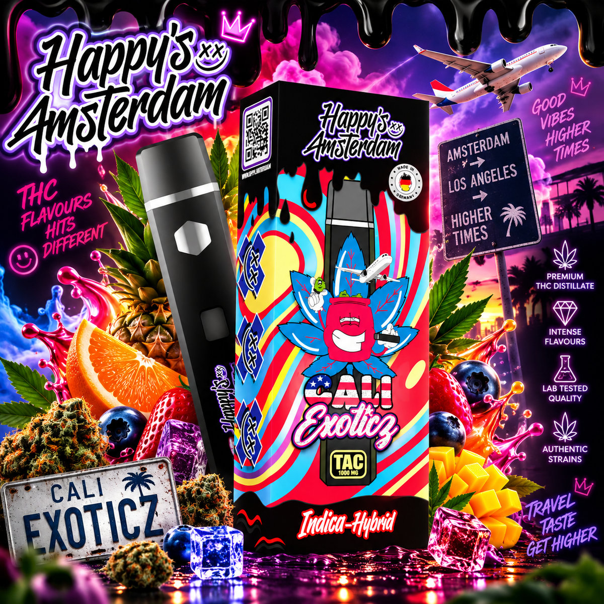 HAPPY'S AMSTERDAM - Cali Exotic