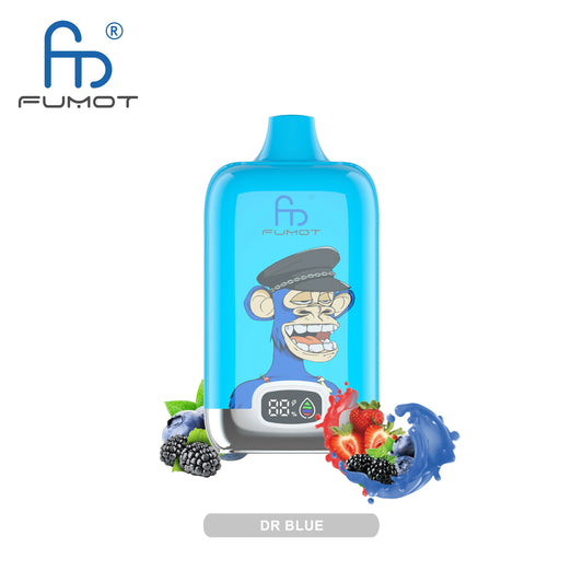 Fumot Digital Box 12000 Puffs Dr Blue