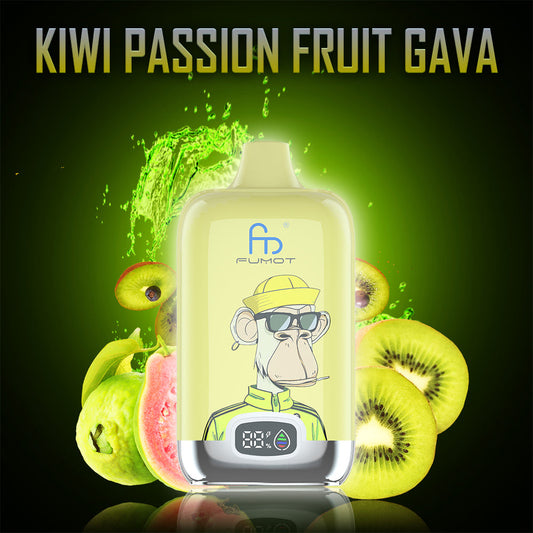 Fumot Digital Box 12000 Puffs Kiwi Passion Fruit Guava