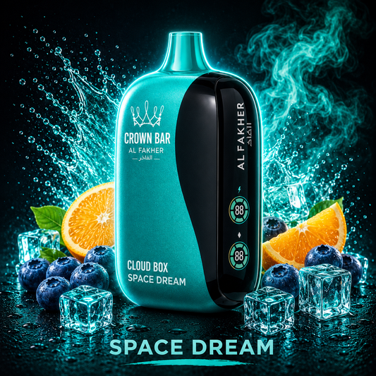 Al Fakher Vape Cloud Box 12000 Puffs - Space Dream
