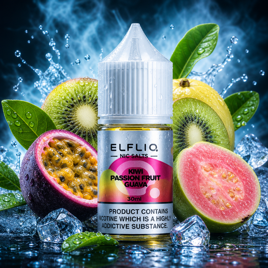 ELFLIQ by ELFBAR 30ML 50MG - Kiwi Passion Fruit Guava