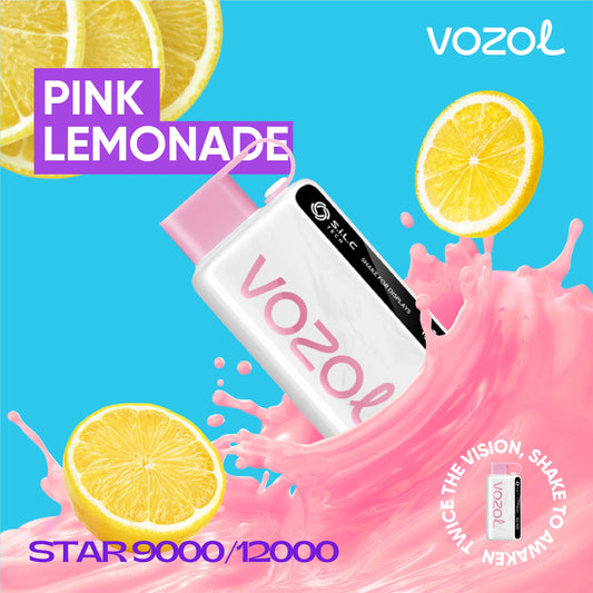 VOZOL STAR Pink Lemonade (12000 Puffs)