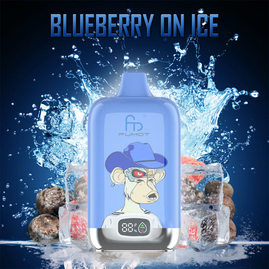 Fumot Digital Box 12000 Puffs Blueberry On Ice