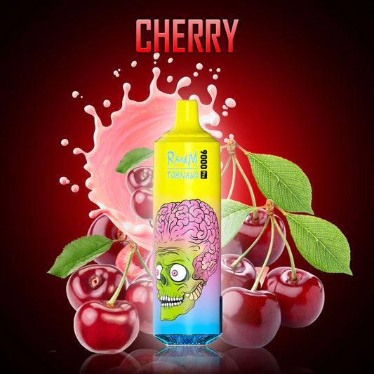 RANDM TORNADO 9000 PUFFS - Cherry