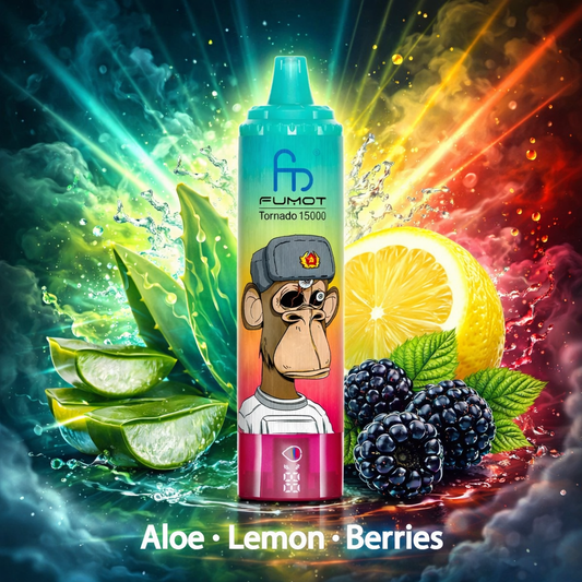 Fumot Randm Tornado 15000 Puffs Aloe Lemon Berries
