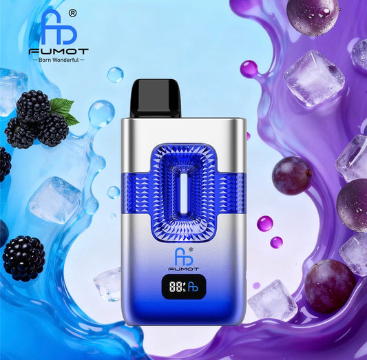 FUMOT ECO 2IN1 50000 PUFFS - Black Ice & Grape Ice
