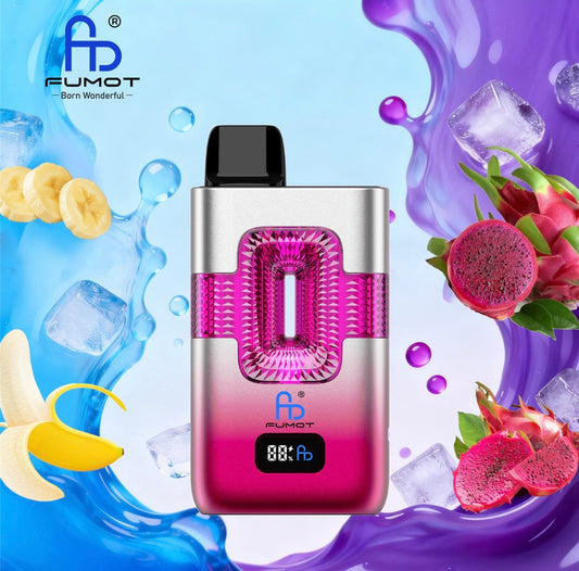 FUMOT ECO 2IN1 50000 PUFFS - Banana Ice & Black Dragon Ice