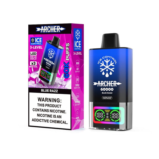 ARCHER 60000 Puffs - Blue Razz