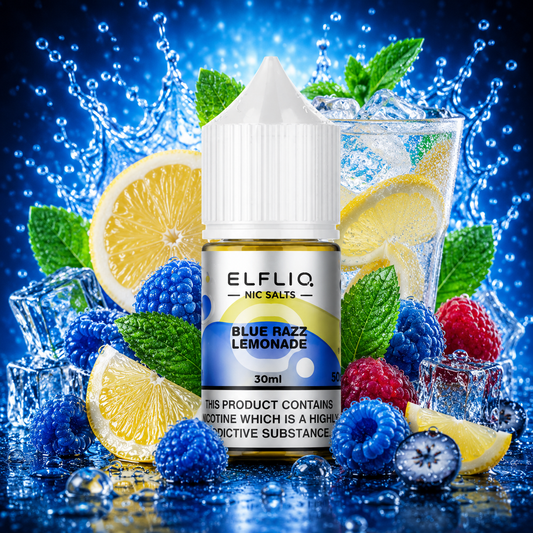 ELFLIQ by ELFBAR 30ML 50MG - Blue Razz Lemonade