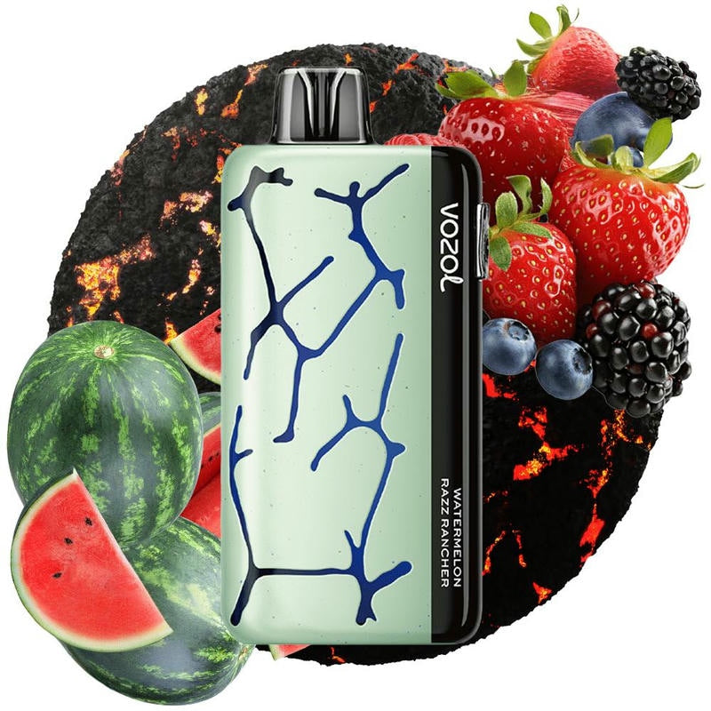 VOZOL NEON 45000 PUFFS - Watermelon Razz Rancher