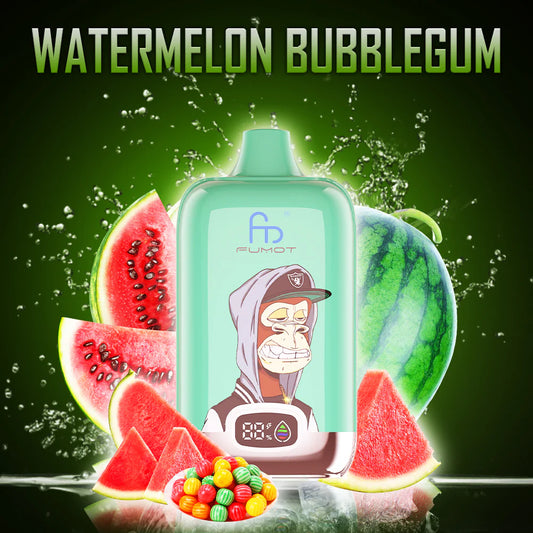 Fumot Digital Box 12000 Puffs Watermelon Bubble Gum