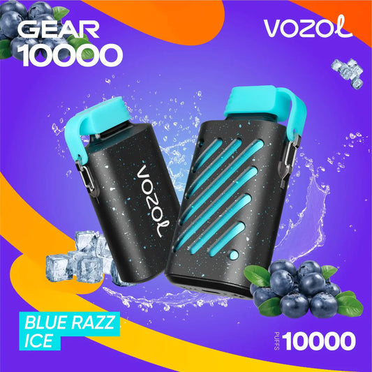 VOZOL GEAR Blue Razz Ice (10000 Puffs)