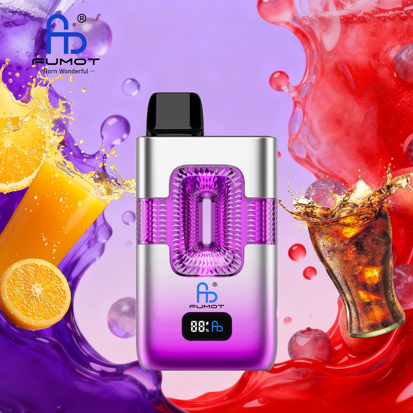 FUMOT ECO 2IN1 50000 PUFFS - Fanta & Cola Ice